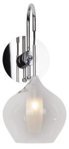 Maxlight CITY KINKIET | Luxusná nástenná lampa Farba: Dymové sklo