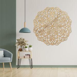 Drevená mandala, obraz na stenu | TERRONY: Preglejka Topoľ - Honey 3071 20 cm 3854-85187 PR0248