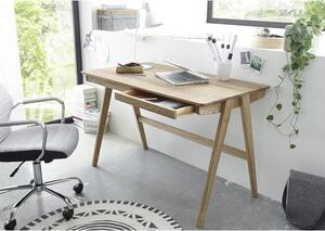 Písací stôl Rila (dub, masív)