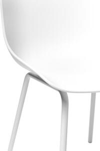 Plastové stolička s kovovými nohami Dave, 2 ks