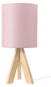 ACA DECOR Stolná lampa Pale Pink