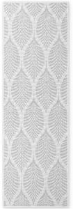 NORTHRUGS Behúň Duet Liora White/Gray - na von aj na doma - 80x250 cm