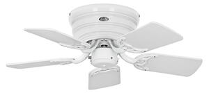 Stropný ventilátor Classic Flat III biely Ø 75 cm