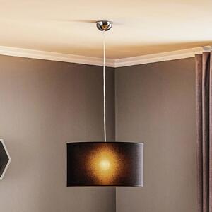 Závesná lampa Roller, čierna