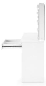 Toaletný stolík Celia (biela)