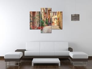 Gario Obraz na plátne Stará cestička v Toskánsku Veľkosť: 90 x 60 cm