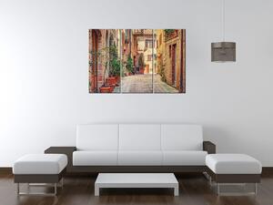 Gario Obraz na plátne Stará cestička v Toskánsku Veľkosť: 90 x 60 cm