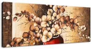 Gario Obraz na plátne Orchidei v červenej váze Veľkosť: 100 x 40 cm