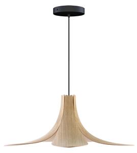 Vita / Umage JAZZ | dizajnové drevené svietidlo Farba: Svetlý dub, Sada: Tienidlo + Rosette čierny