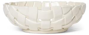 Keramická misa Plait Off-white 30 cm