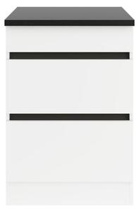 Rohová kuchyňa Trixy biela ľavý roh 230x170 cm