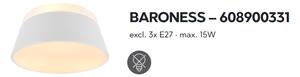 Trio BARONESS | Moderné stropné svietidlo E27 Farba: Biela