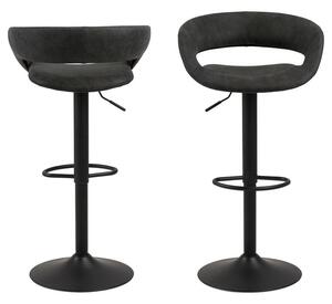Barová stolička Gordie sivá