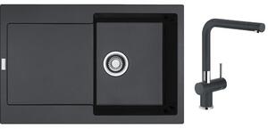 Set Franke MRG 611 Onyx + Franke FN 6100 Chróm-Onyx