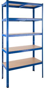 TecTake GmbH úložný regál s 5 úrovňami - 875 kg