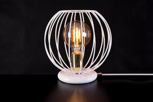 Emibig ALBIO LN1 | dizajnová stolná lampa Farba: Biela