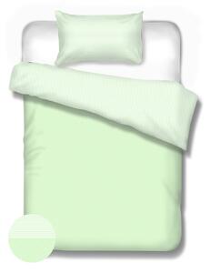 Emozzione Bavlnené obliečky DOTS STRIPES GREEN | 140x200 70x90 cm