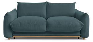 Modrá rozkladacia pohovka 214 cm Ernest – Bobochic Paris