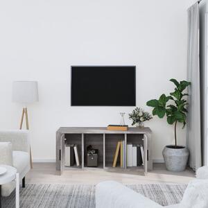 TV skrinka sivý dub sonoma 100x35x40 cm spracované drevo