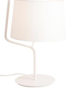 Maxlight CHICAGO | luxusná stolná lampa Farba: Biela/chróm