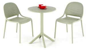 Záhradný stôl Caviar (mätová) (pre 2 osoby). Vlastná spoľahlivá doprava až k Vám domov. 1092377