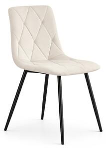 Ak furniture Čalúnená jedálenská stolička Milo béžová