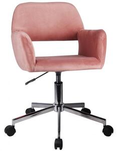 Otočná stolička FD-22, ružová