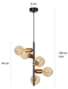 Emibig ADALIO 5 | dizajnová závesná lampa