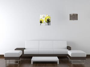 Obraz na plátne Krásne žlté púpavy Rozmery: 100 x 70 cm