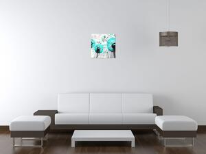 Gario Obraz na plátne Krásne tyrkysové púpavy Veľkosť: 20 x 30 cm