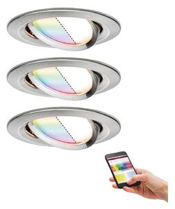 Paulmann Smart Friends svetlo Nova Plus 3 ks RGBW