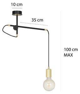 Emibig ARTEMIS 1 | dizajnová stropná lampa Farba: Biela