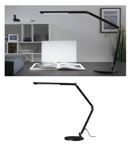 LED stolná lampa Paulmann FlexBar, čierna, 36 cm,, Čierna, Pracovňa / Kancelária, Hliník, Moderný, Stolová lampa