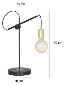 Emibig ARTEMIS LN1 | dizajnová stolná lampa Farba: Čierna