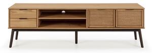 TV stolík z borovicového dreva 180x52 cm Natasha – Marckeric