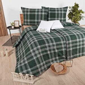 Flanelové obliečky Plaid Green EMI