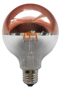 Diolamp LED GLOBE G95 6W Filament medený vrchlík