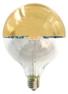 Diolamp LED GLOBE G125 6W Filament zlatý vrchlík