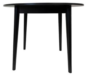 Jedálenský stol Reste 100x100x74 cm (čierna)