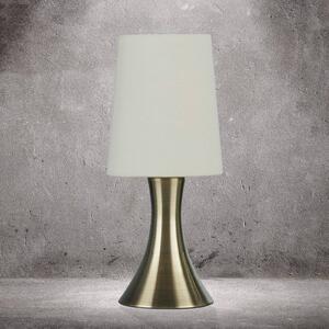 Stolná lampa Touch 3922, mosadz antická