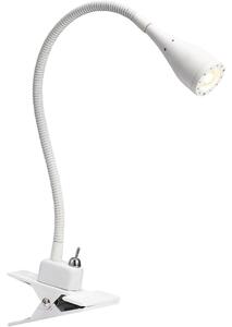 Nordlux MENTO | moderné LED svietidlo so štipcom Farba: Biela