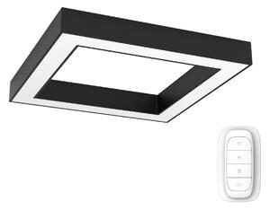 IMMAX NEO Inteligentné LED stropné osvetlenie CANTO, 60W, teplá biela-studená biela, 80x80cm, hranaté, čierne