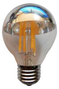 Diolamp LED Ball 4W Filament strieborný vrchlík