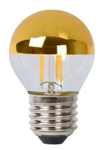 Diolamp LED Ball 4W Filament zlatý vrchlík