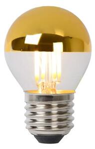 Diolamp LED Ball 4W Filament zlatý vrchlík