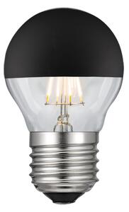Diolamp LED Ball 4W Filament čierny vrchlík