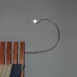 LED lampa na čítanie Berta s ohybným ramenom