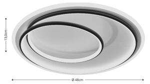 Brilagi - LED Stmievateľné stropné svietidlo FLARE LED/38W/230V 3000-6000K + DO