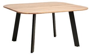 JEDÁLENSKÝ STÔL, akácia, čierna, farba akácie, 140/76/140 cm Livetastic - Jedálenské programy, Online Only
