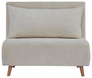 ROZKLADACIE KRESLO, textil, krémová MID.YOU - Kreslá, Online Only